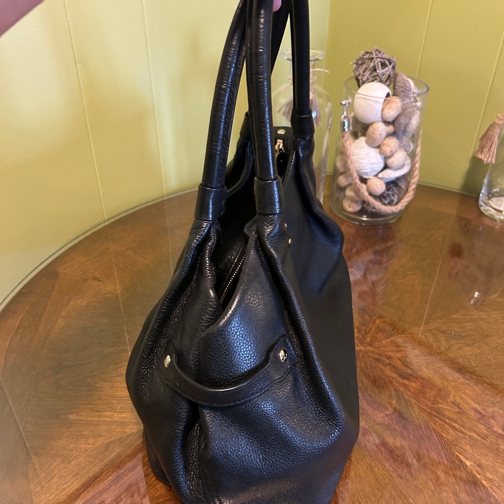Kate Spade Black Leather Handbag - Picture 5 of 11